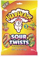 PEG BAG -WAR HEADS SOUR TWISTS