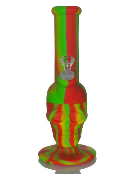 11" SKULL WATER PIPE