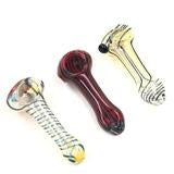 3″ Stripes Glass Hand Pipe